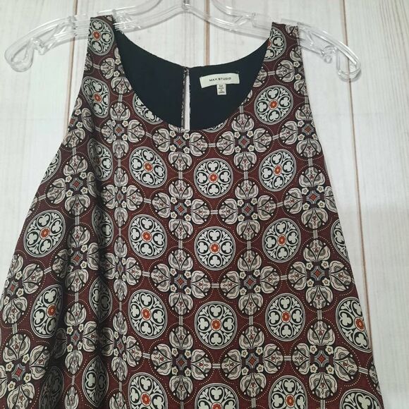 Max Studio Blouse Ladies Size Medium Classic Core - Picture 4 of 9